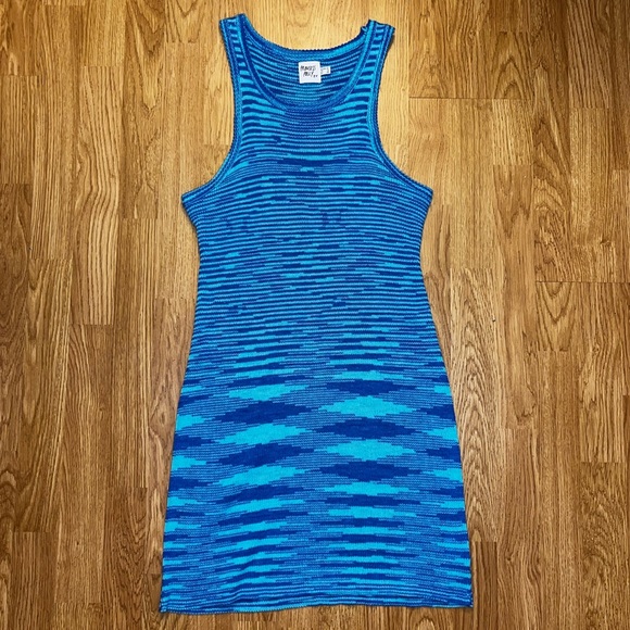 Princess Polly Dresses & Skirts - Elish Mini Dress Blue Curve - Princess Polly